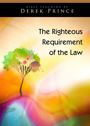 This is and image of the Righteous Requirement of the Law, The product.