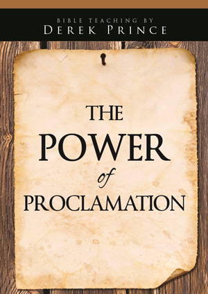 This is and image of the Power of Proclamation, The product.