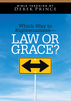 This is and image of the Which Way to Righteousness - Law or Grace? product.